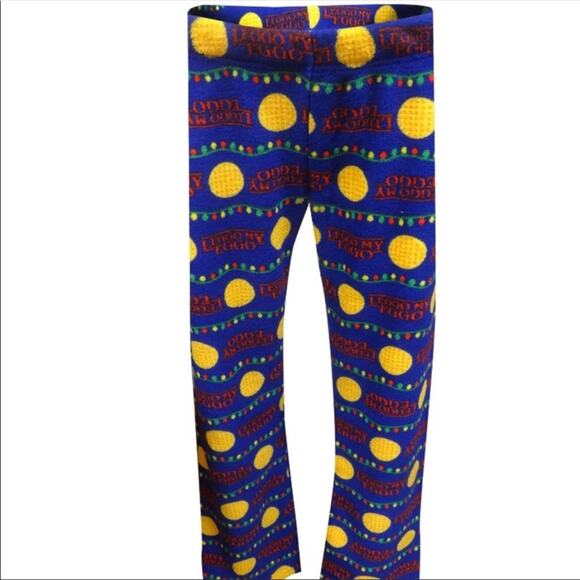Eggo Lego My Eggo Christmas Lights Pajama Bottoms - Picture 7 of 7